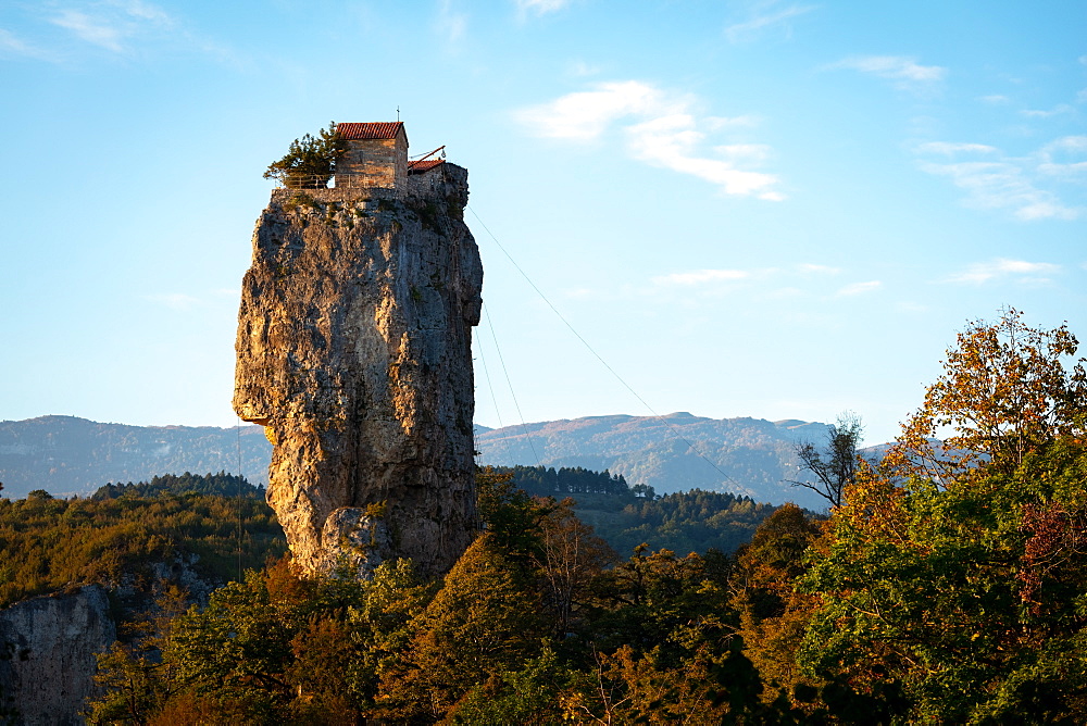 Katskhi Pillar, Georgia, Central Asia, Asia