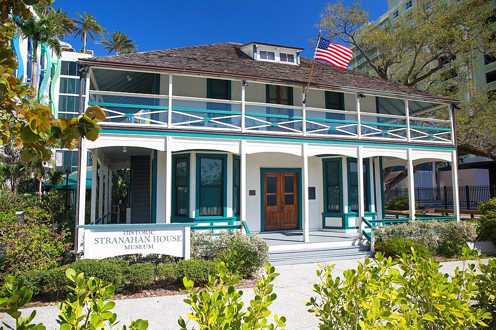 Stranahan House, the oldest surviving building in Broward County, now a museum, Downtown, Fort Lauderdale, Florida, United States of America, North America