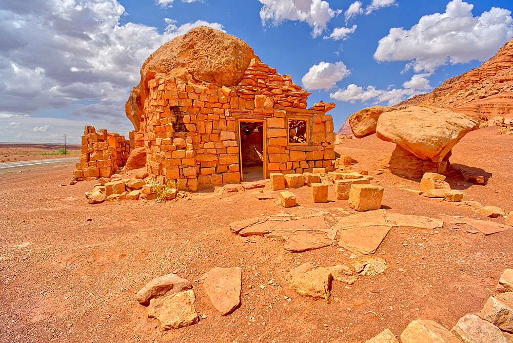 Pioneer Ruins of House Rock at Soap Creek in Vermilion Cliffs National Monument, Arizona, United States of America, North America