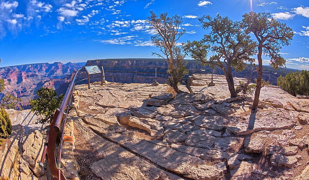 The Trailview Overlook West Vista at Grand Canyon South Rim, just off Hermit Road, Grand Canyon, UNESCO World Heritage Site, Arizona, United States of America, North America