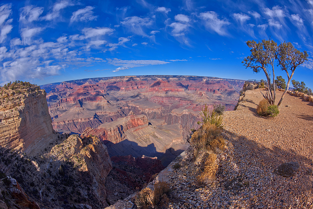 A view of Grand Canyon from the west side of Maricopa Point, Grand Canyon, UNESCO World Heritage Site, Arizona, United States of America, North America