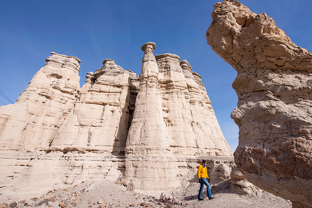 Plaza Blanca (the White Place) in the Rio Chama hills, New Mexico, United States of America, North America