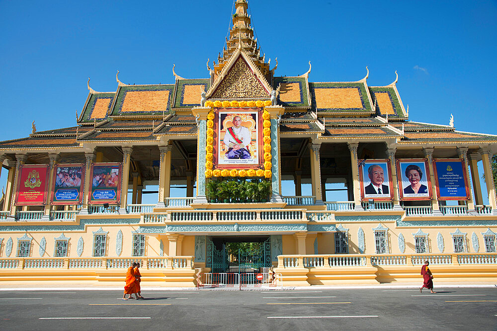 Royal Palace complex, Phnom Penh, Cambodia, Indochina, Southeast Asia, Asia