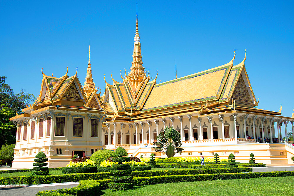 Royal Palace, Phnom Penh, Cambodia, Indochina, Southeast Asia, Asia