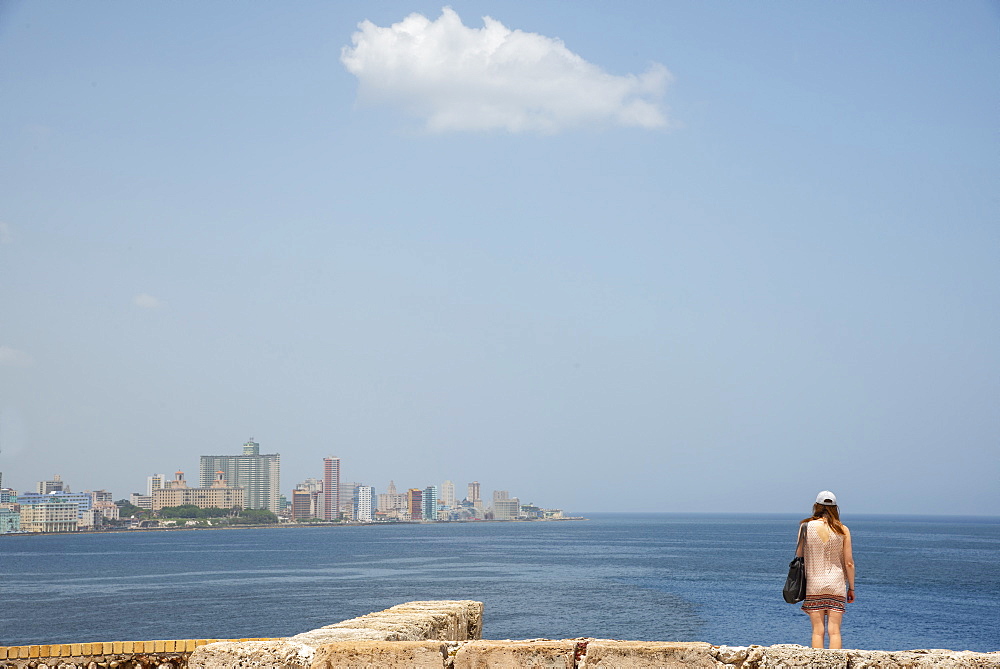 View of Havana skyline, Cuba, West Indies, Caribbean, Central America