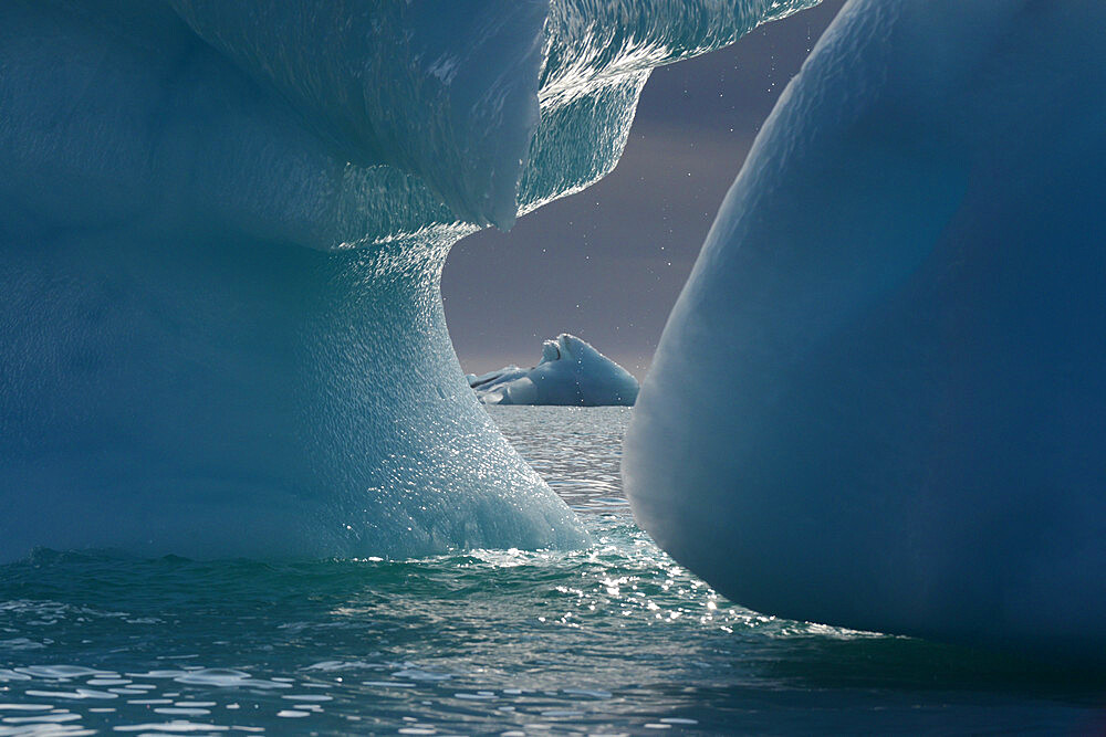 Icebergs, Nunavut and Northwest Territories, Canada, North America