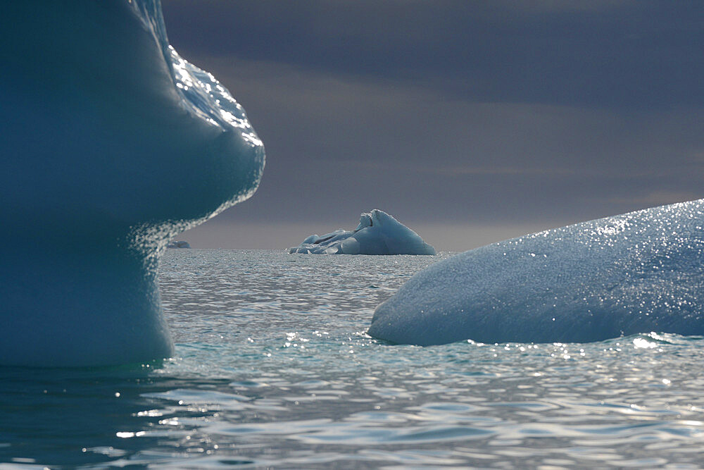 Icebergs, Nunavut and Northwest Territories, Canada, North America