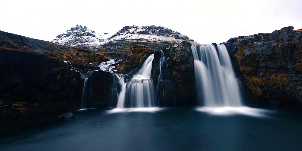 Kirkjufellsfoss waterfall, Iceland, Polar Regions