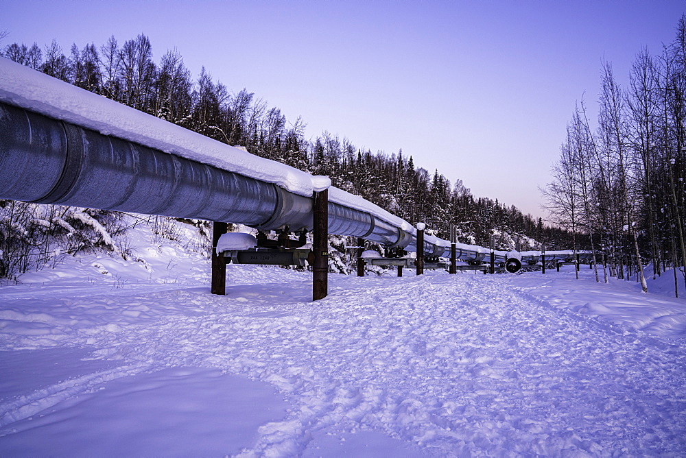 Trans-Alaska Pipeline System, Fairbanks, Alaska, United States of America, North America