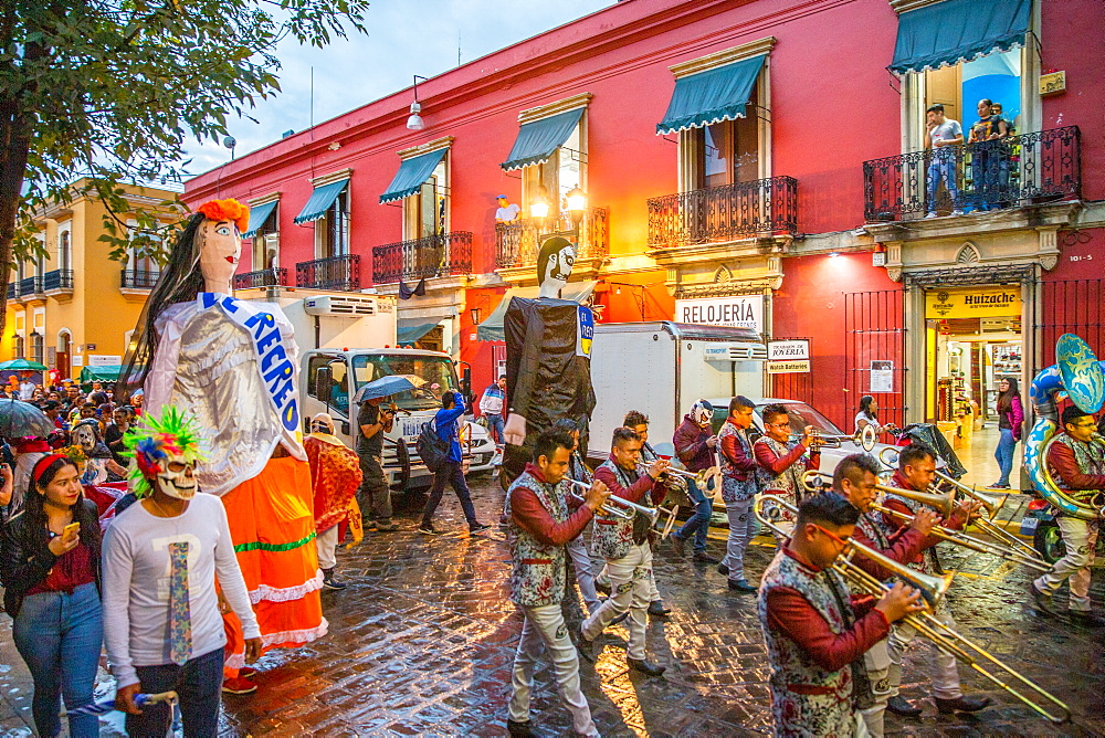 Dia De Los Muertos (Day of the Dead) celebrations in Oaxaca, Mexico, North America