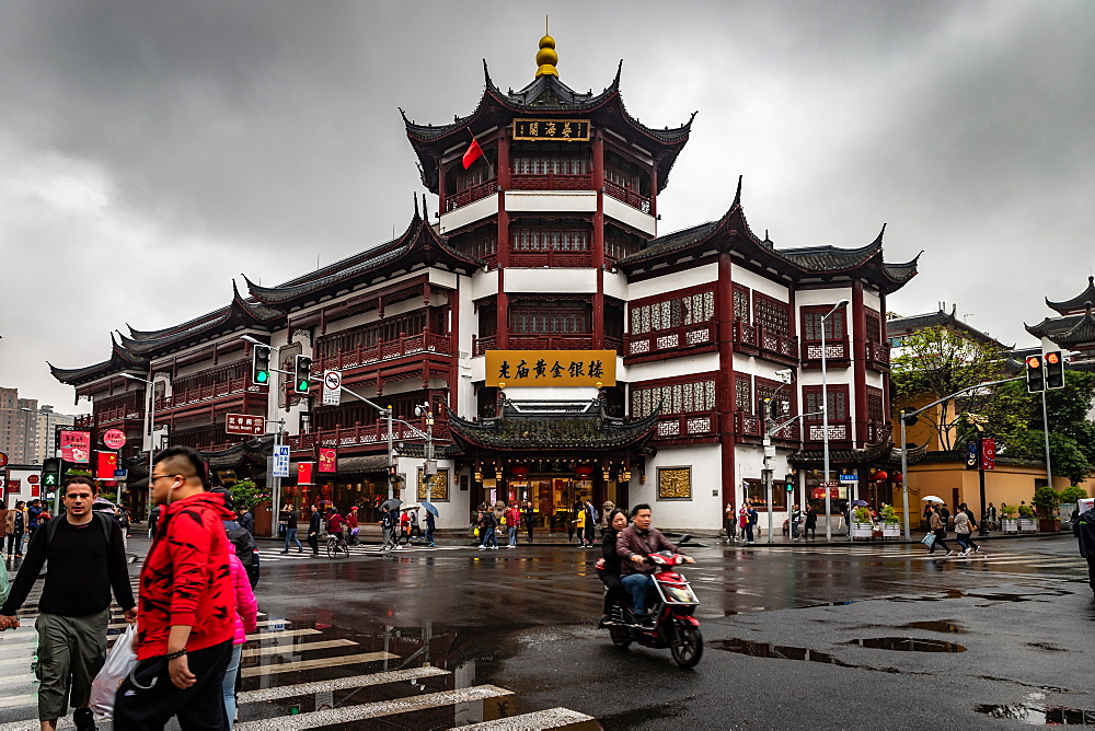 Popular Shopping area in Beijing, China, Asia