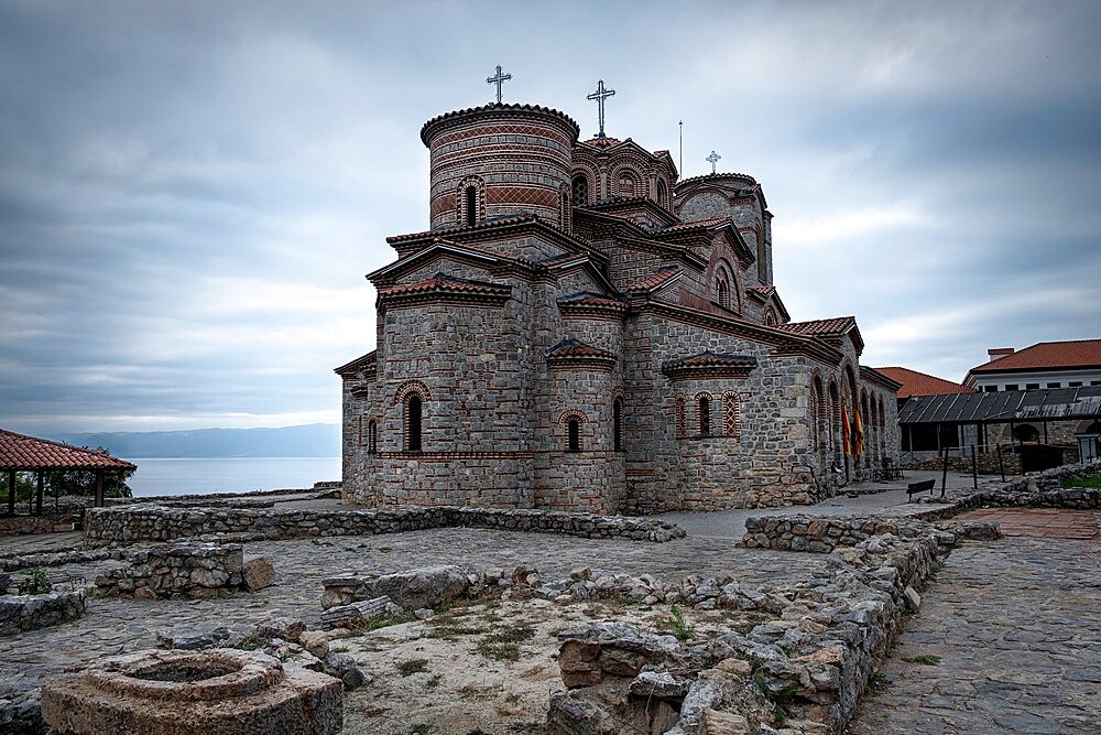 Byzantine Church of Saints Clement and Panteleimon, UNESCO World Heritage Site, Ohrid, North Macedonia, Europe