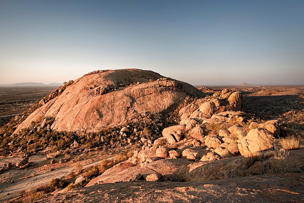 Sunset in the Erongo Mountains, Namibia, Africa