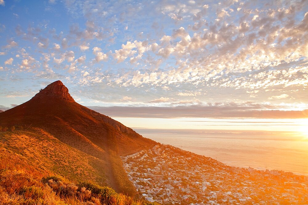 Signal Hill and Sea Point, Cape Town, South Africa, Africa