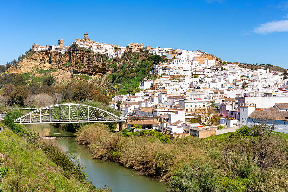 Arcos de la Frontera view, Pueblos Blancos region, Andalusia, Spain, Europe