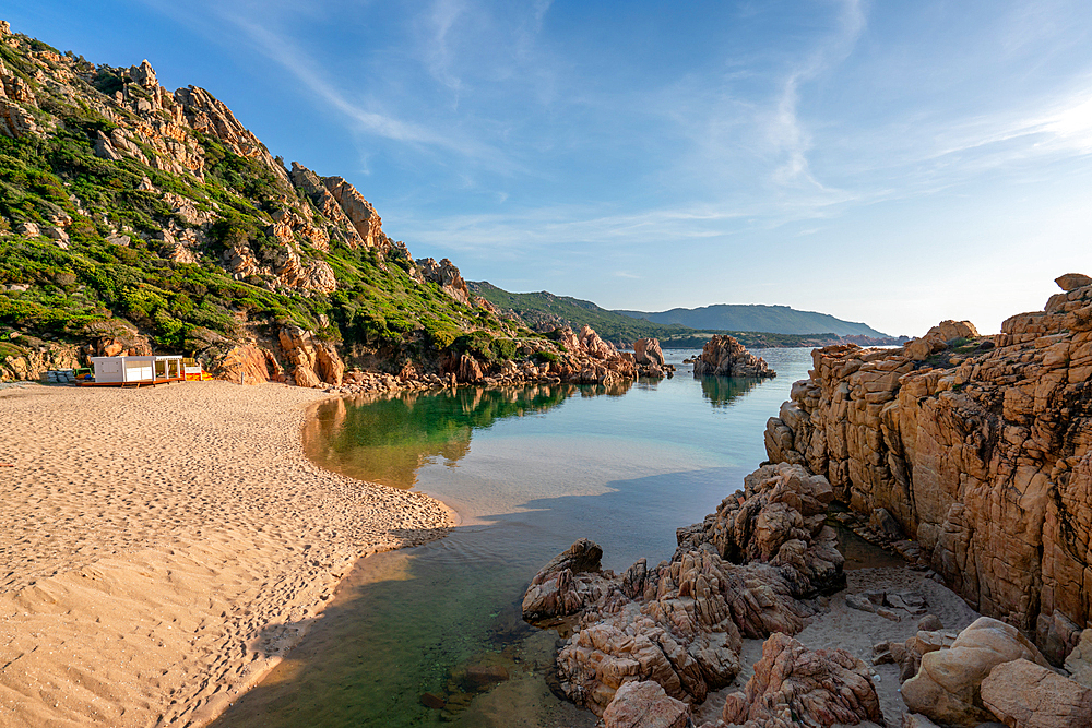 Li Cossi wild beach in Costa Paradiso, Sardinia, Italy, Mediterranean, Europe