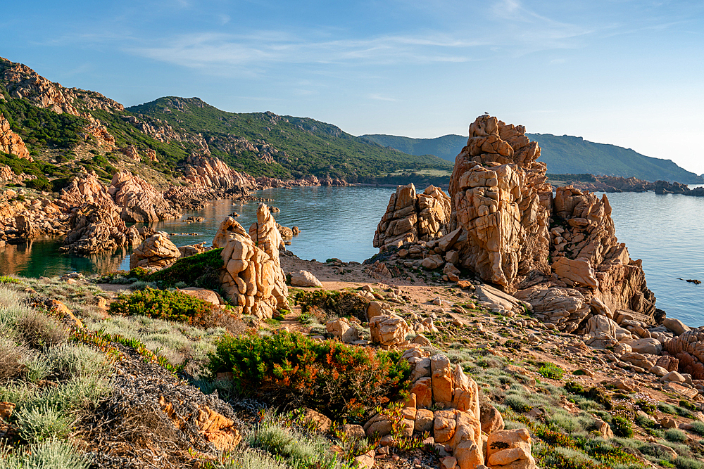 Rocky landscape of Costa Paradiso on Sardinia coast, Sardinia, Italy, Mediterranean, Europe