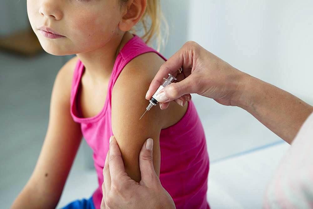 Vaccinating a child