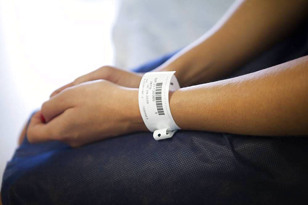 Medical ID bracelet.