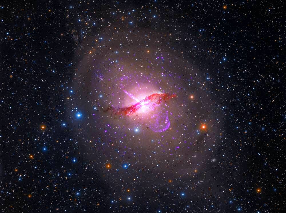 Centaurus A, NGC 5128, Composite