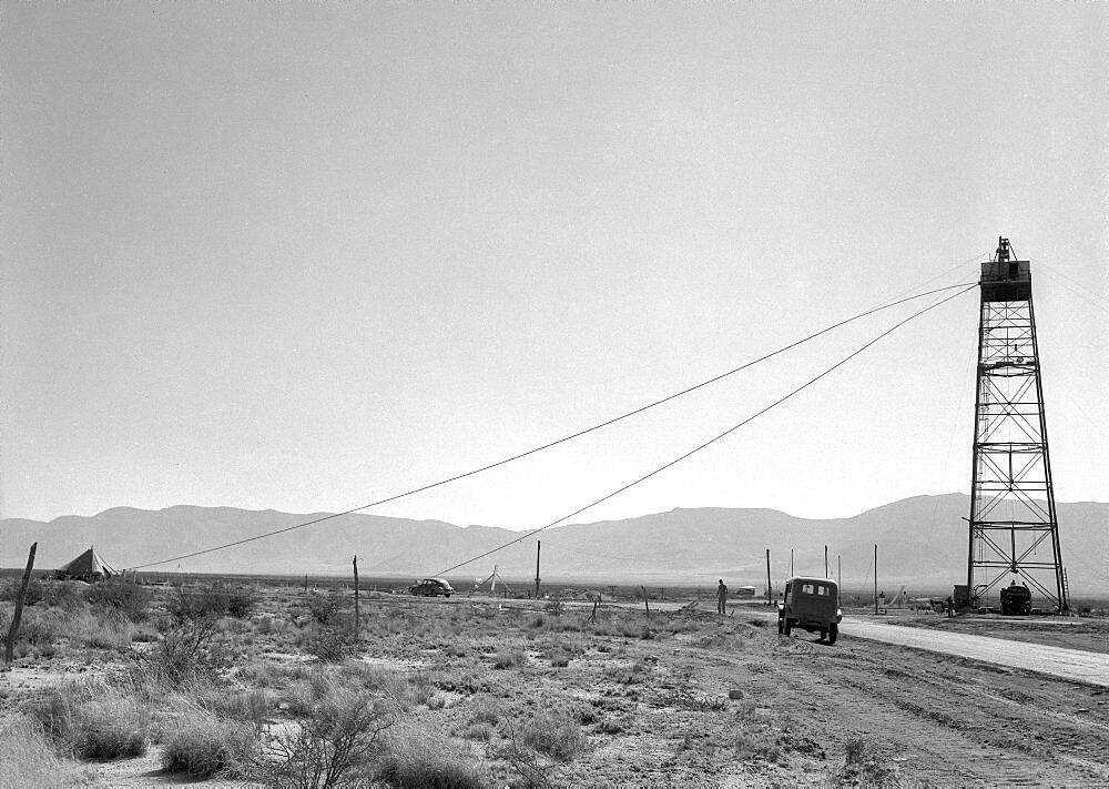 Trinity Test Site, Manhattan Project, 1945