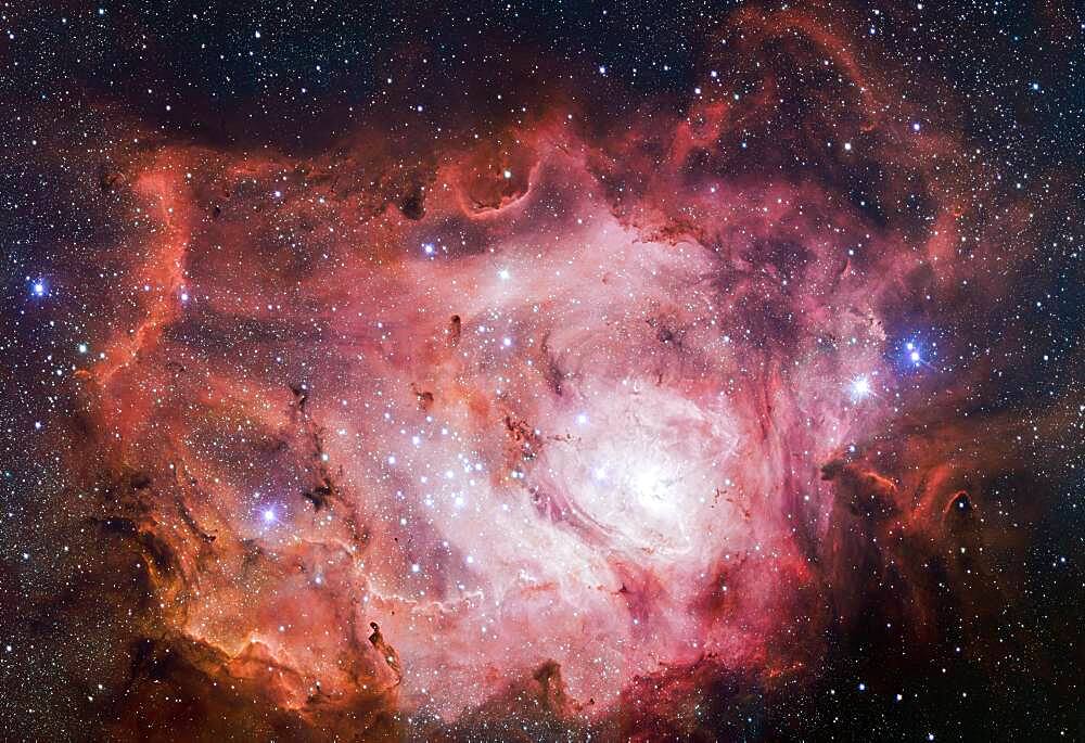 Lagoon Nebula, M8, NGC 6523