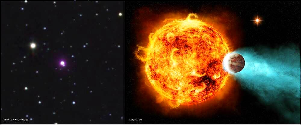 CoRoT-2a, Star Blasts Planet With X-Rays