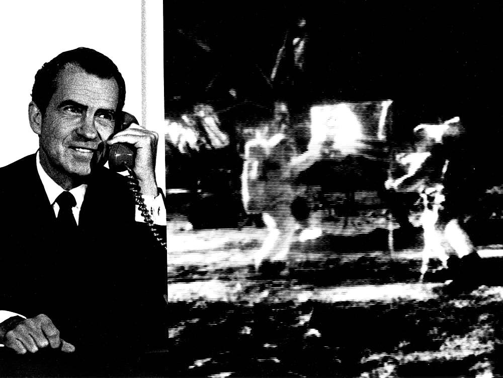 Apollo 11, President Nixon Talks with Neil Armstrong, 1969