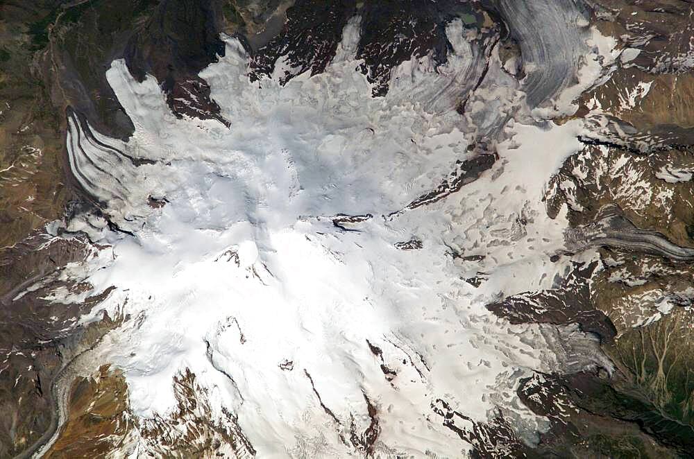 Mount Elbrus, ISS Image