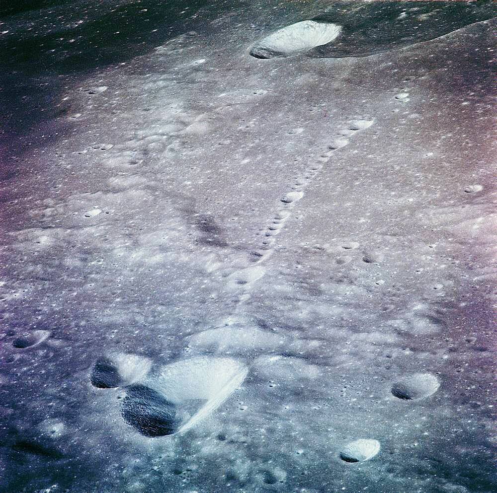 The Lunar surface from Apollo 14