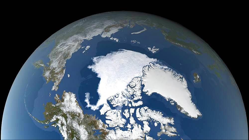 Arctic Sea Ice Minimum, 2020