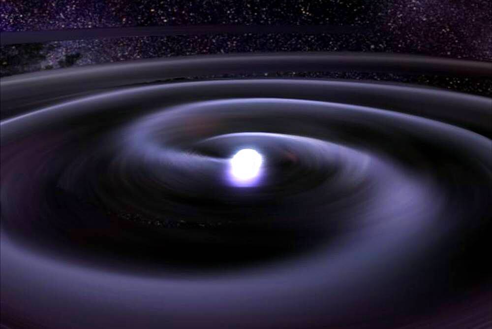 White Dwarf Gravitational Wave Merger, 3 of 5