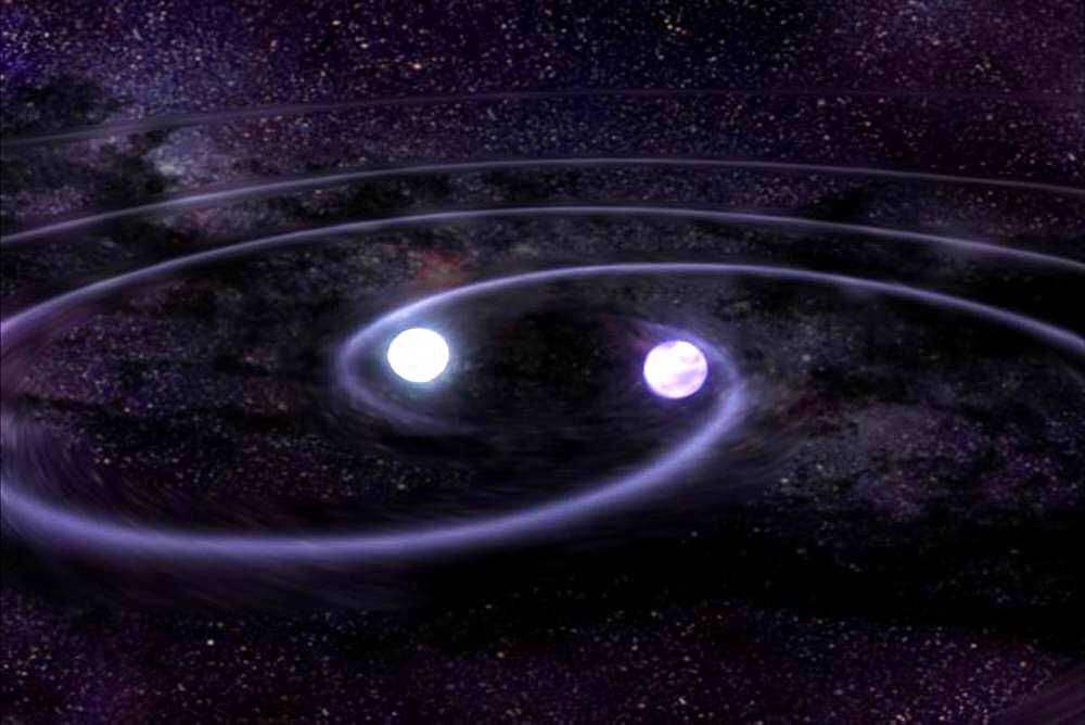 White Dwarf Gravitational Wave Merger, 1 of 5