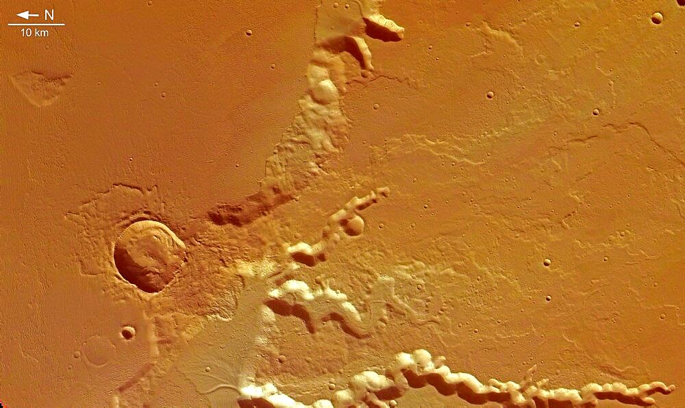 Medusa Fossae, Mars