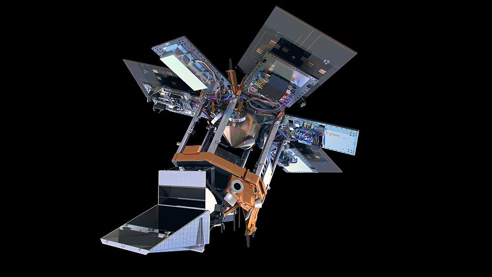 Sentinel-5P satellite, artwork