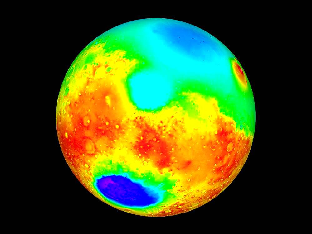 Martian Topography, Mars Orbiter Laser Altimeter