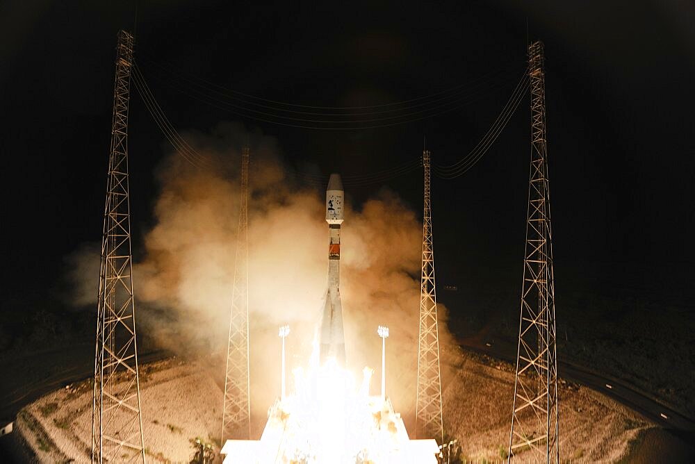 Gaia Space Probe Lifts Off