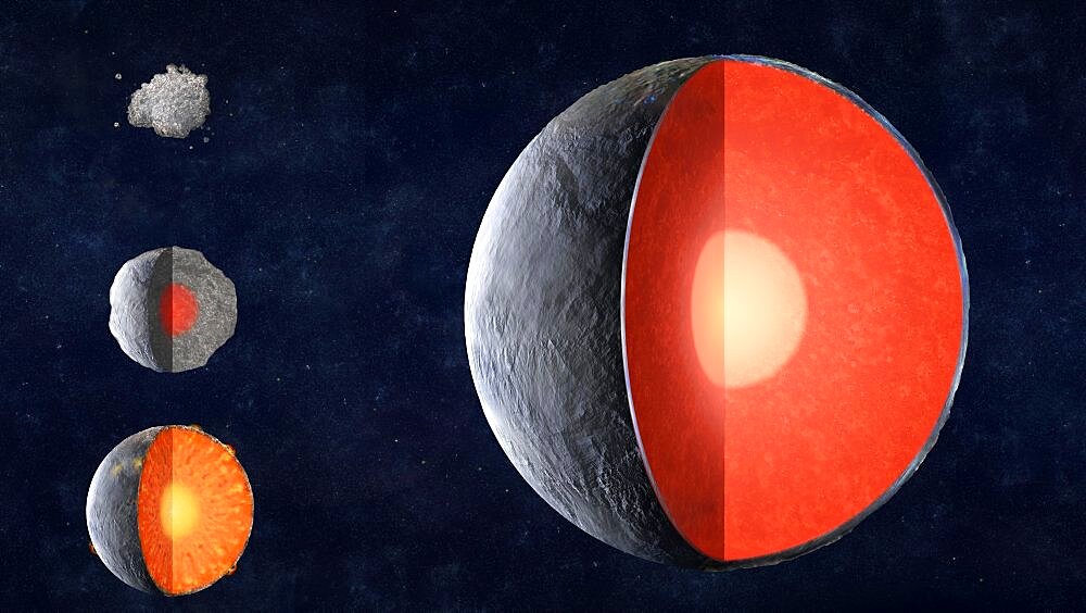 Formation of Rocky Planets, Illustration