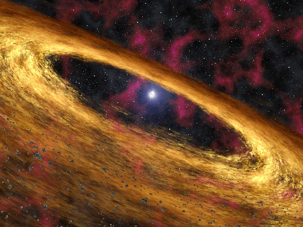 Stellar Rubble May Be Planetary Building Blocks