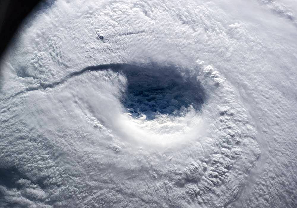 The Eye of Typhoon Neoguri