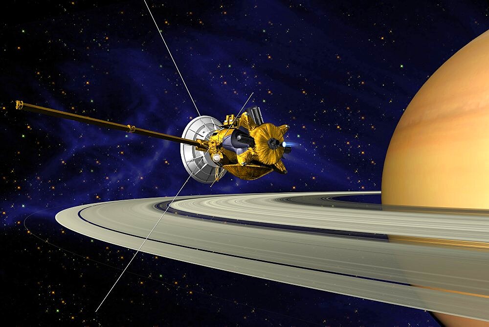 Cassini's Saturn Orbit Insertion Maneuver