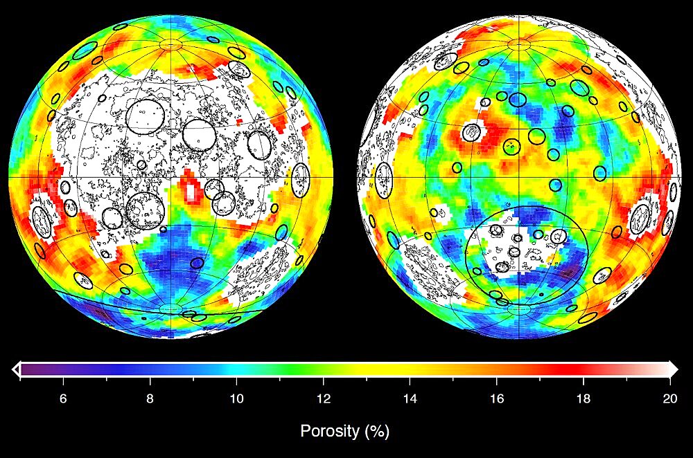 Lunar Highland Crust Porosity, GRAIL