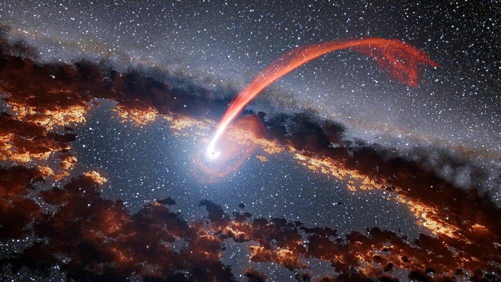 Black Hole Consuming a Star