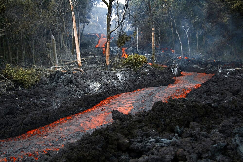 Kilauea Eruption in 2008