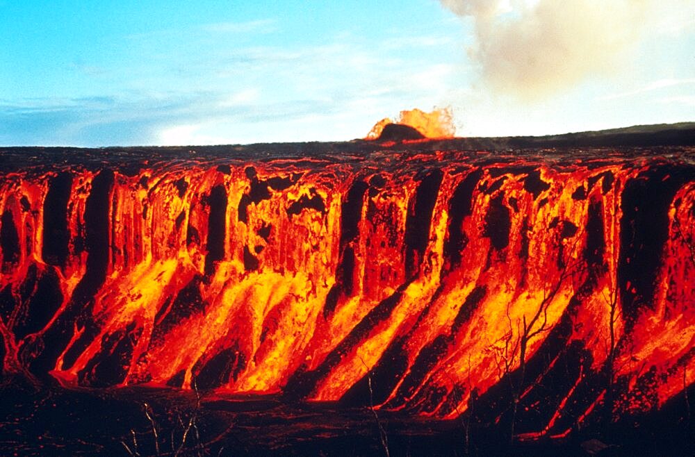 Mauna Ulu Eruption, 1969