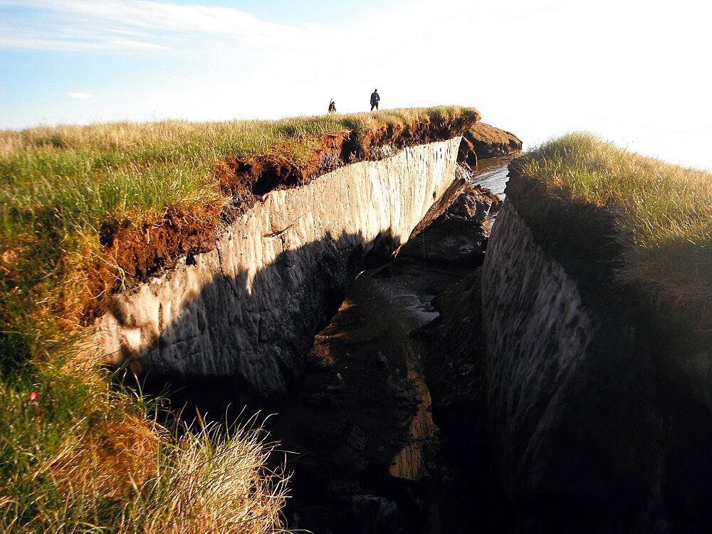 Permafrost, Erosion