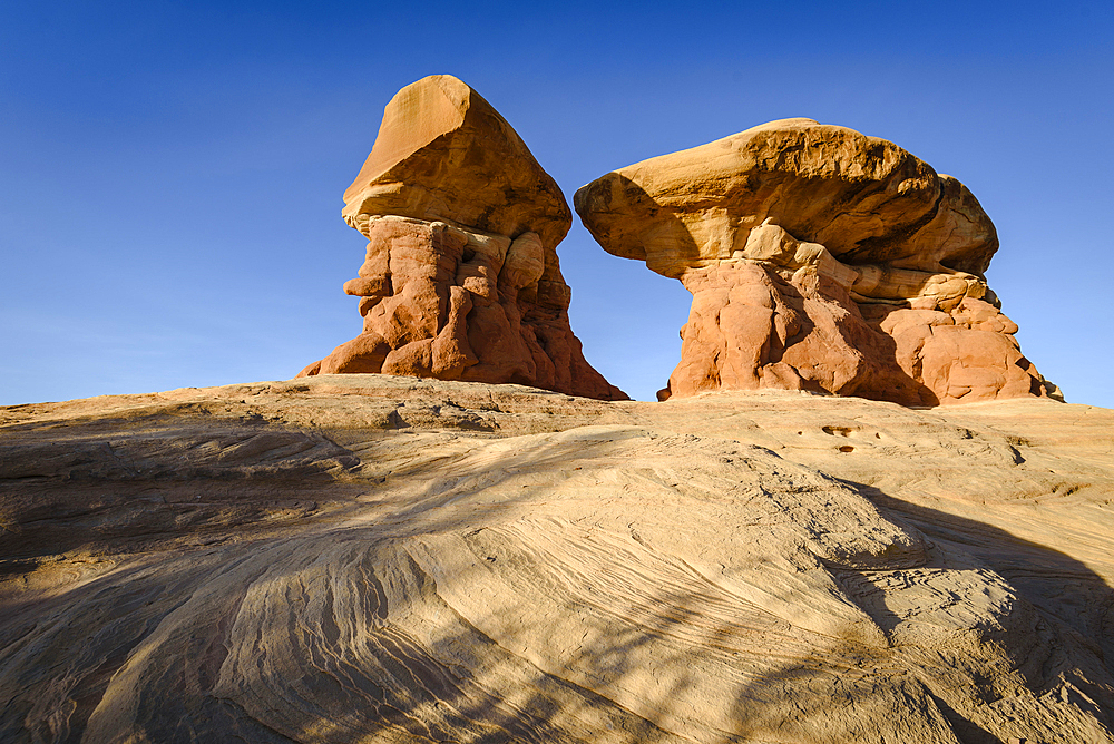 Hoodoos in the Devil's Garden at Grand Staircase - Escalante National Monument, Utah.