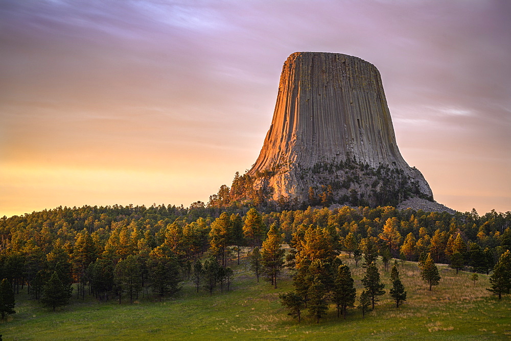 Devils Tower National Monument, Wyoming.