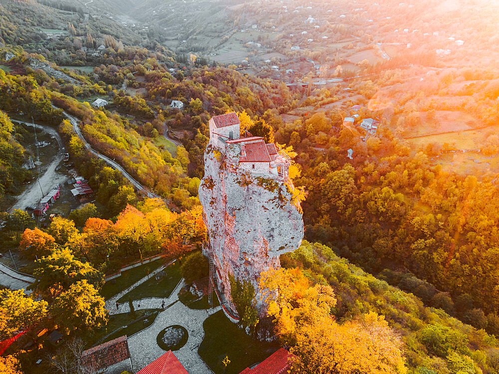 Katskhi Pillar in Katskhi, Imereti, Georgia (Sakartvelo), Central Asia, Asia