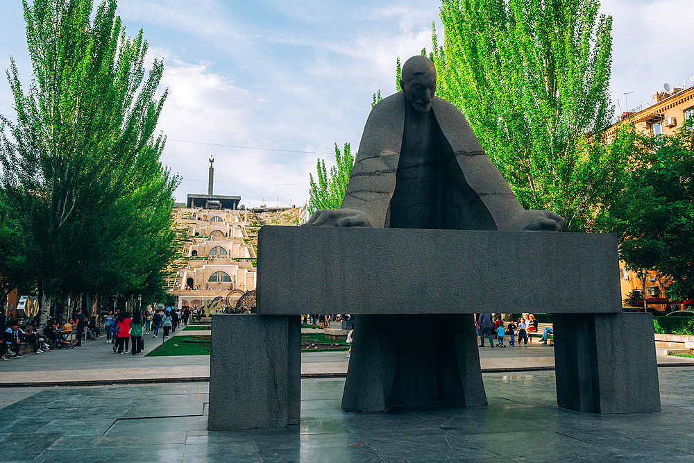 The Cascade Complex in Yerevan, Armenia (Hayastan), Caucasus, Central Asia, Asia